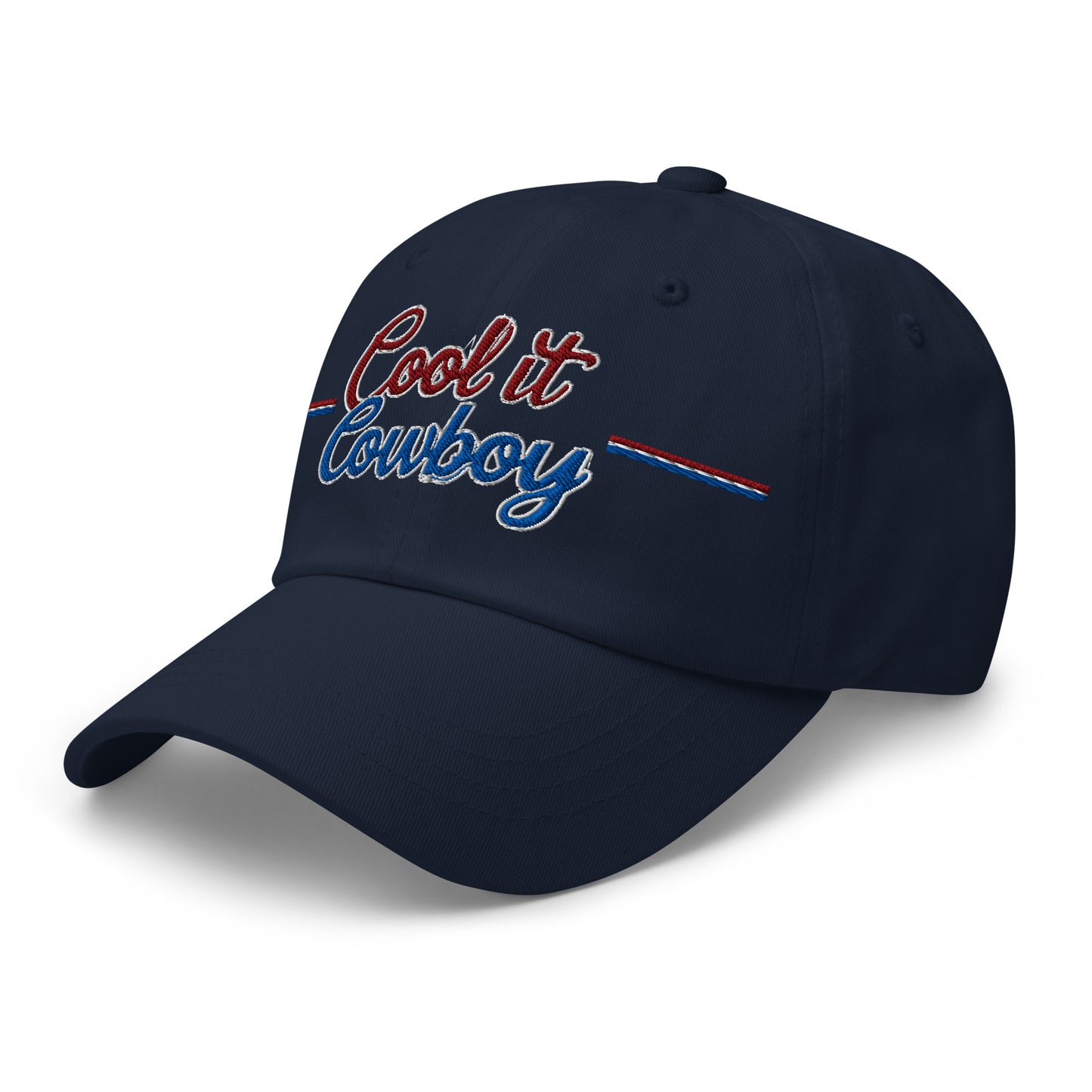 Ronas Design Cool It Cowboy Hat Left Front View in Navy
