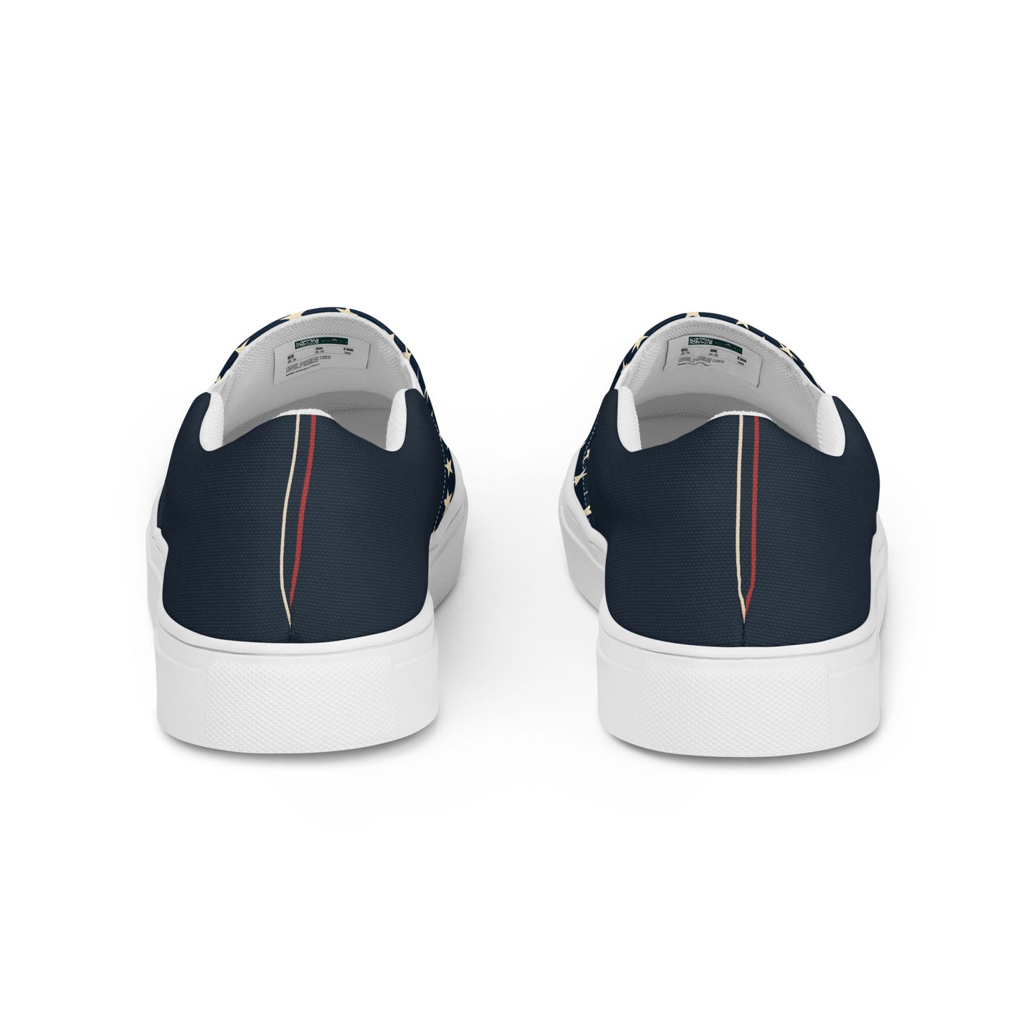 Ronas Design Americana Star Pride Shoes Back View
