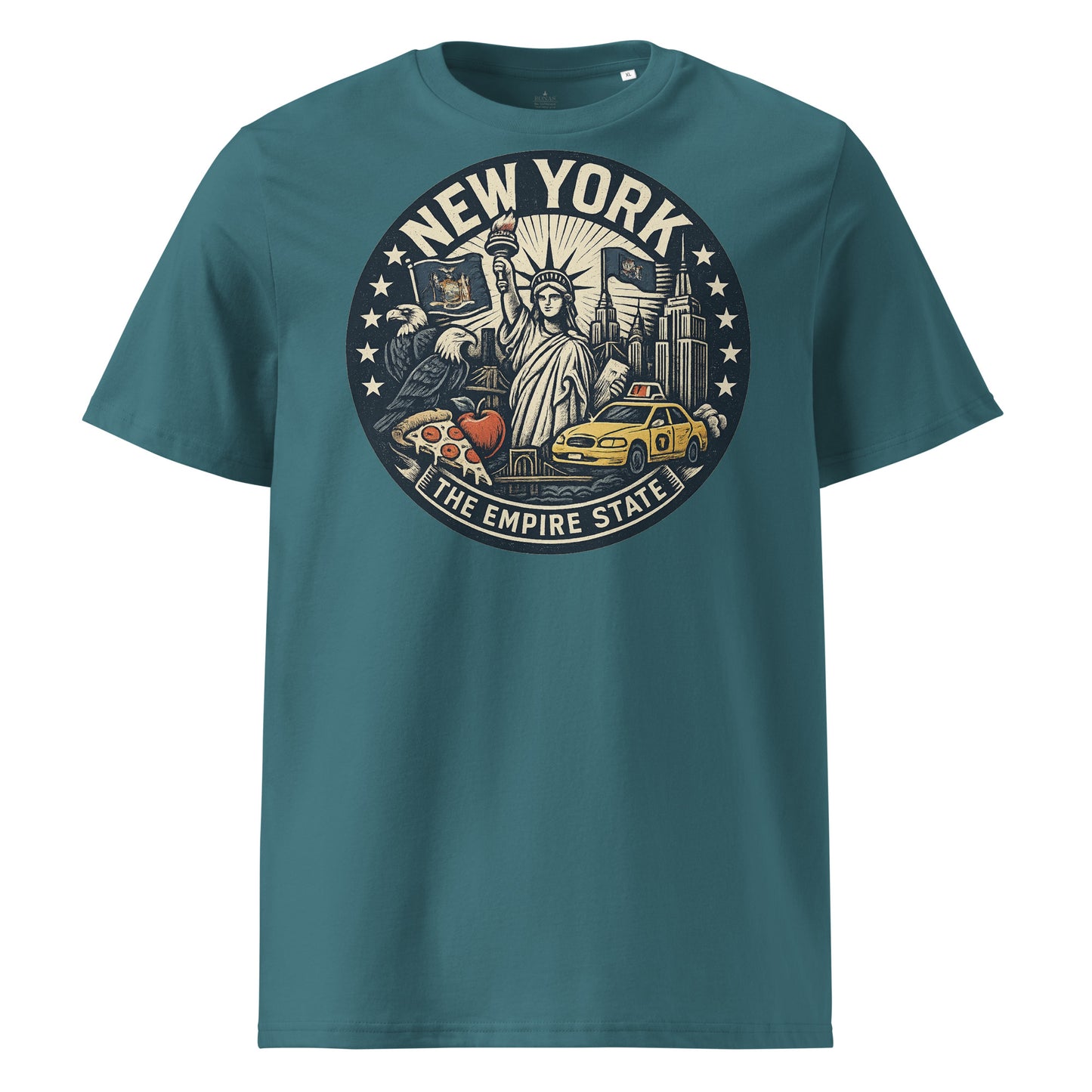 Ronas Design New York T-Shirt Front View in Stargazer