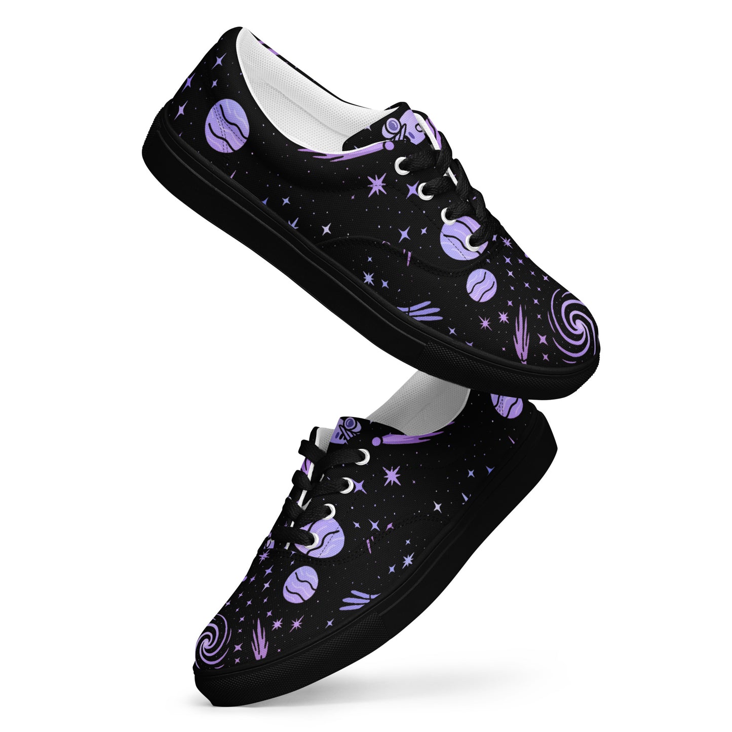 Ronas Design Cosmic Drift Shoes Art View