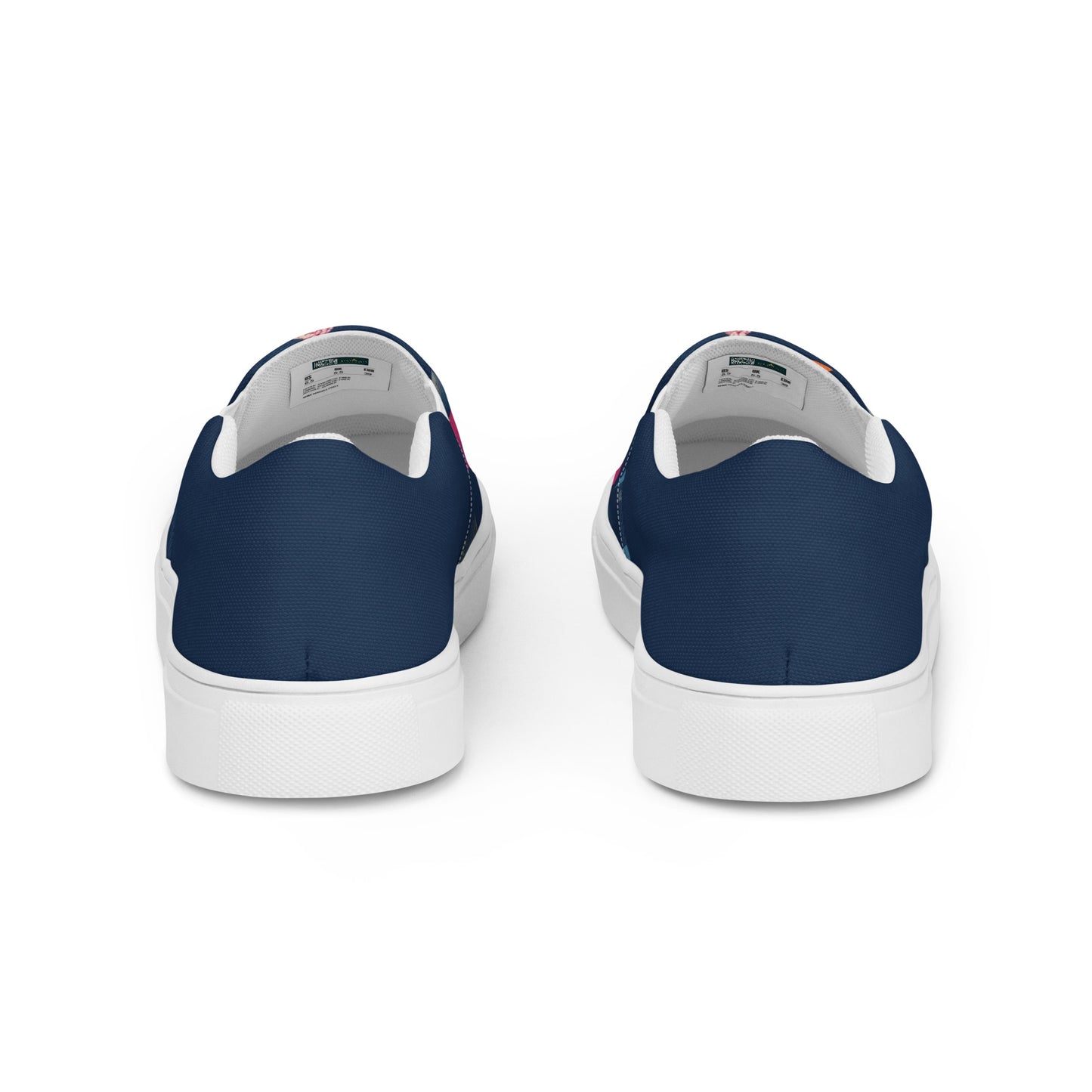 Ronas Design Cosmic Shapes Pride Shoes Back View
