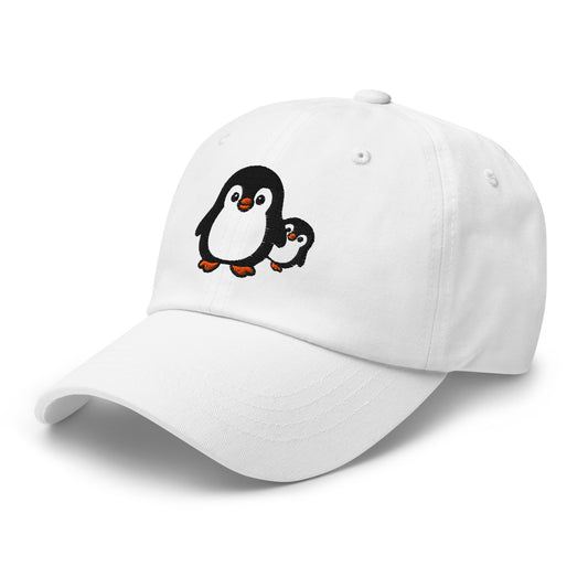 Ronas Design Penguin Duo Hat Left Front View in White