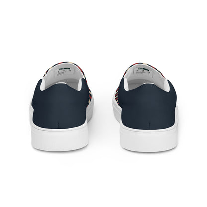 Ronas Design Vintage Vibe Stripe Shoes Back View