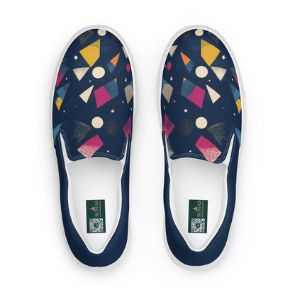 Ronas Design Cosmic Shapes Pride Shoes Front View