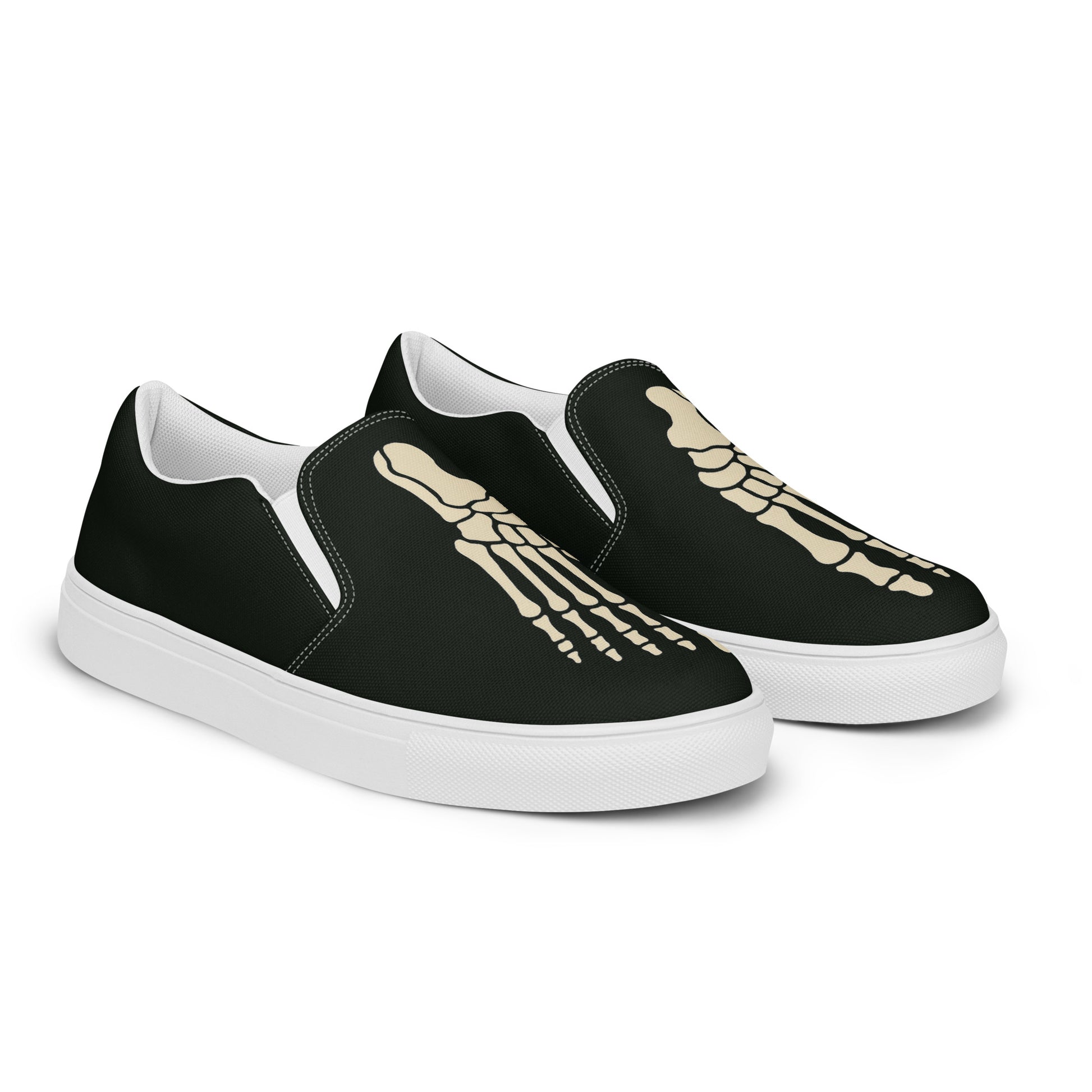 Ronas Design X-Ray Foot Skeleton Shoes Right Front View