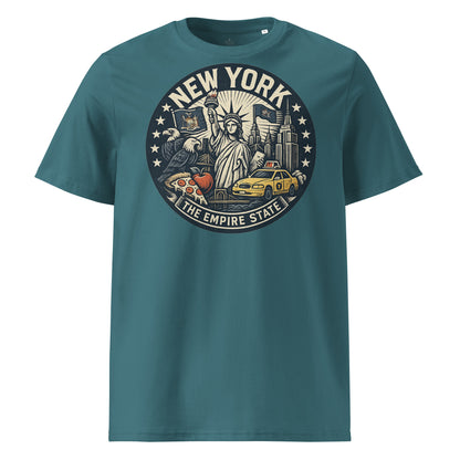 Ronas Design New York T-Shirt Front View in Stargazer