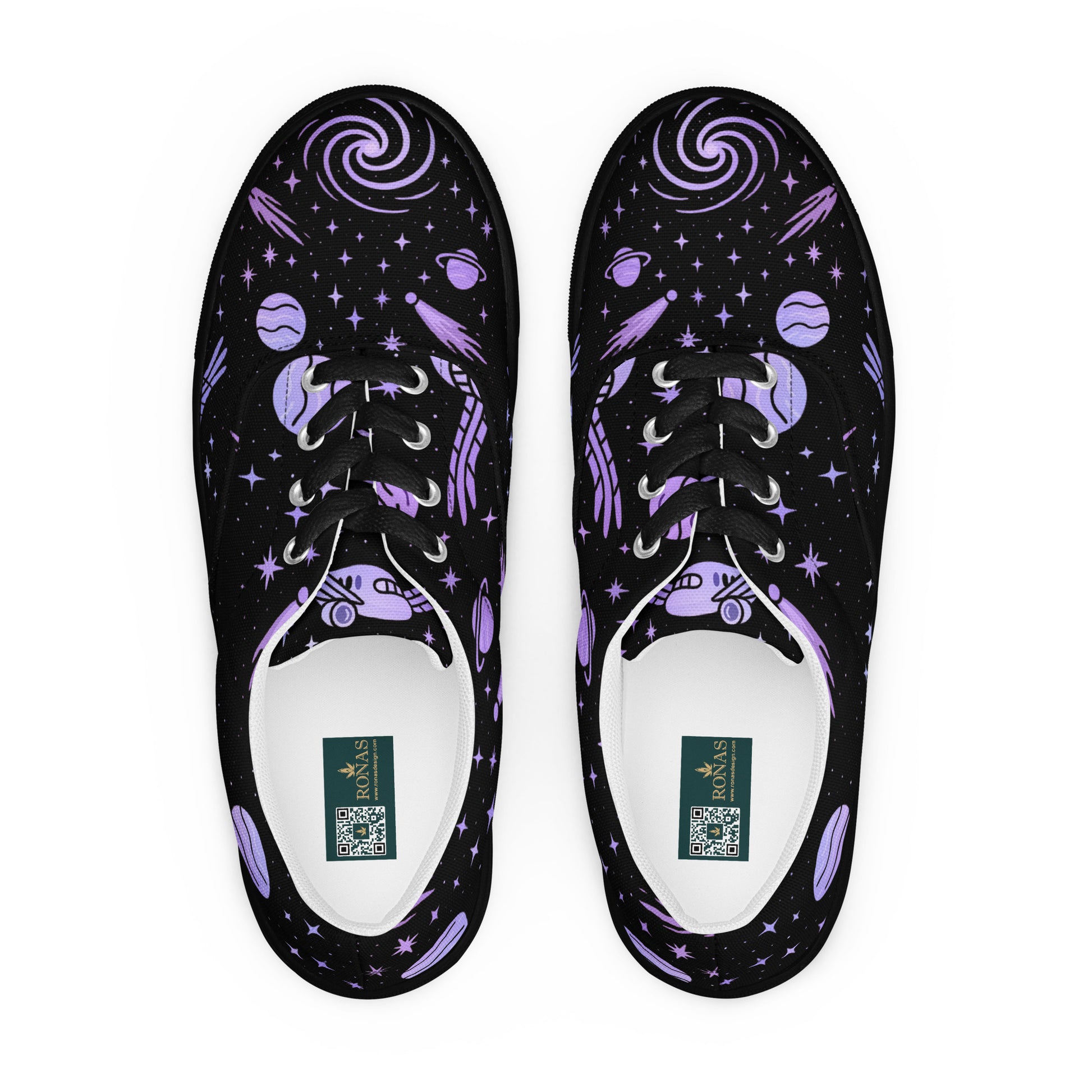 Ronas Design Cosmic Drift Shoes Top View