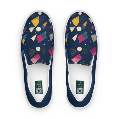 Ronas Design Cosmic Shapes Pride Shoes Front View