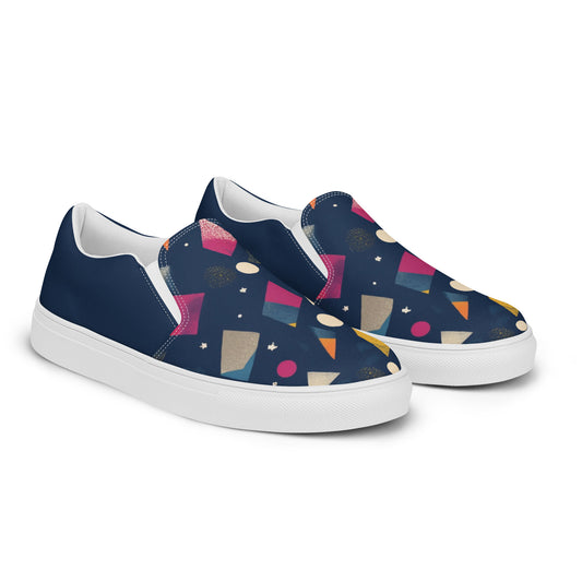 Ronas Design Cosmic Shapes Pride Shoes Right Front View